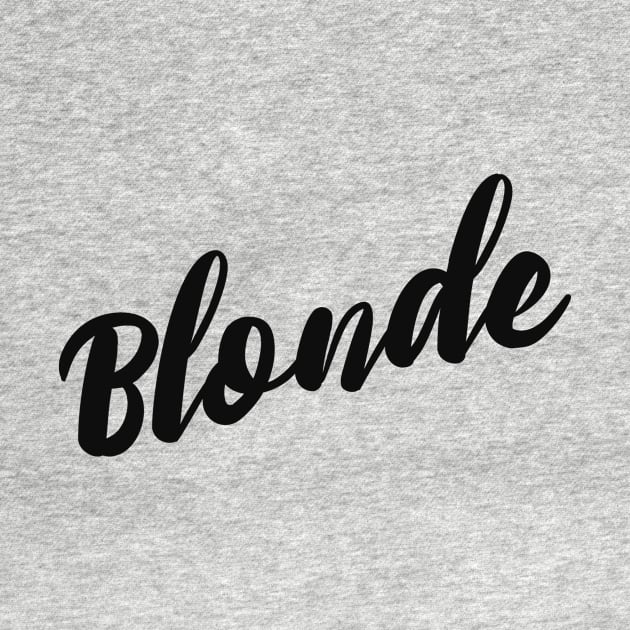 Blonde by alexagagov@gmail.com